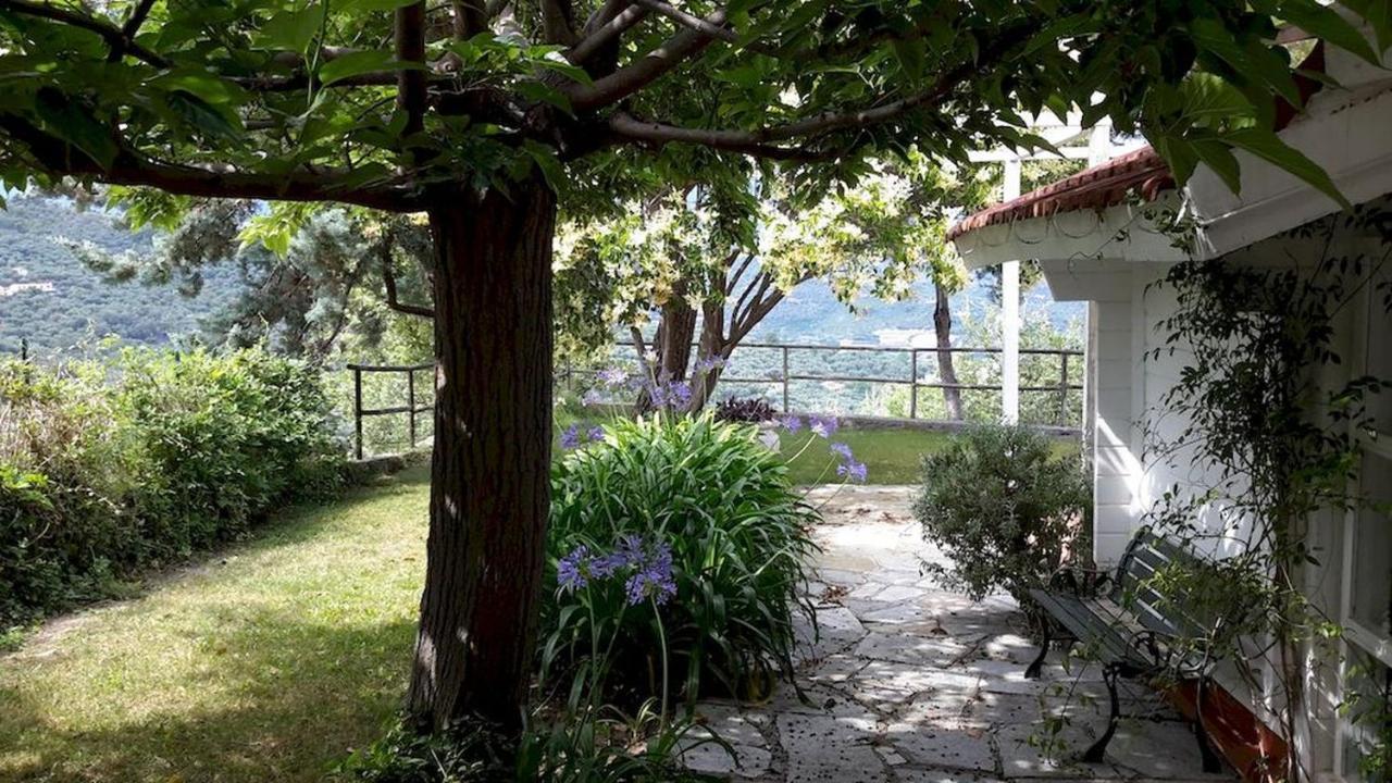 Deliziosa Casetta Con Dehor E Giardino Immersa Nel Verde Ligure Imperia Εξωτερικό φωτογραφία